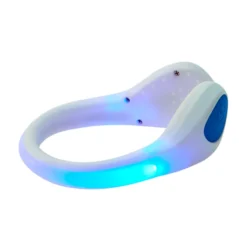 Vit LED-reflexlampa för sko med blått ljus – trygghet i mörker