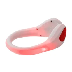 Vit LED-lampa för skor med rött ljus – syns tydligt i mörker